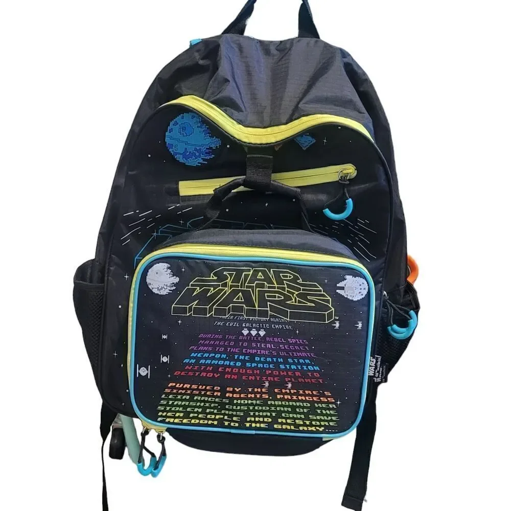 Star Wars back back and matching lunch box